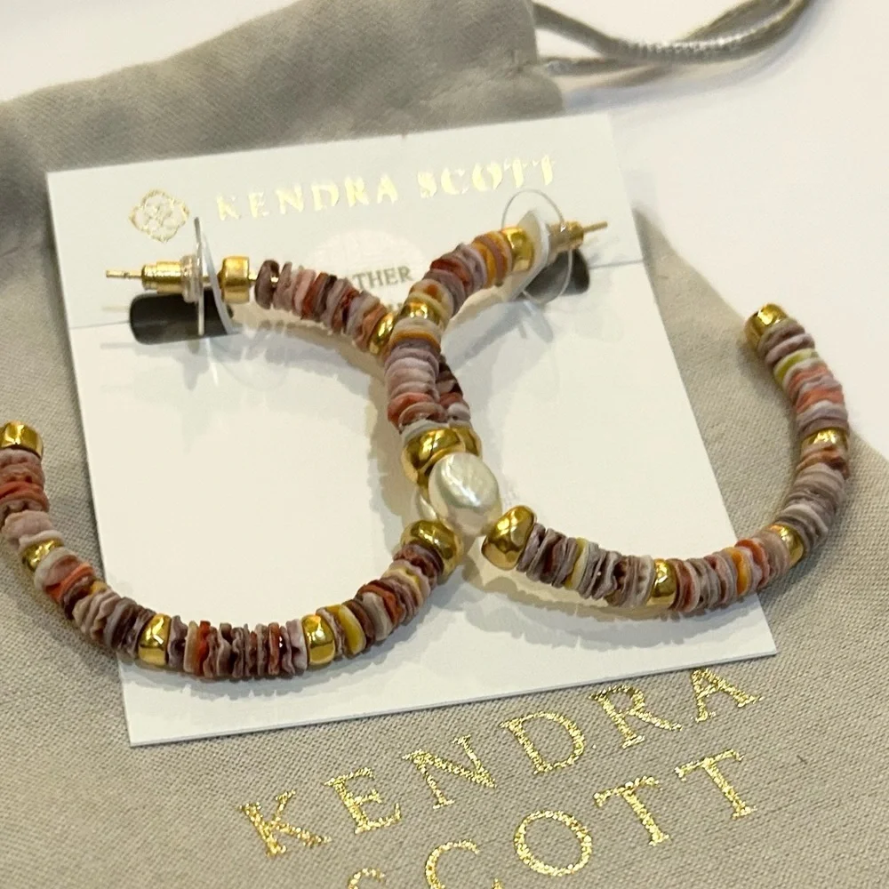 Kendra Scott Lila Shell Earrings